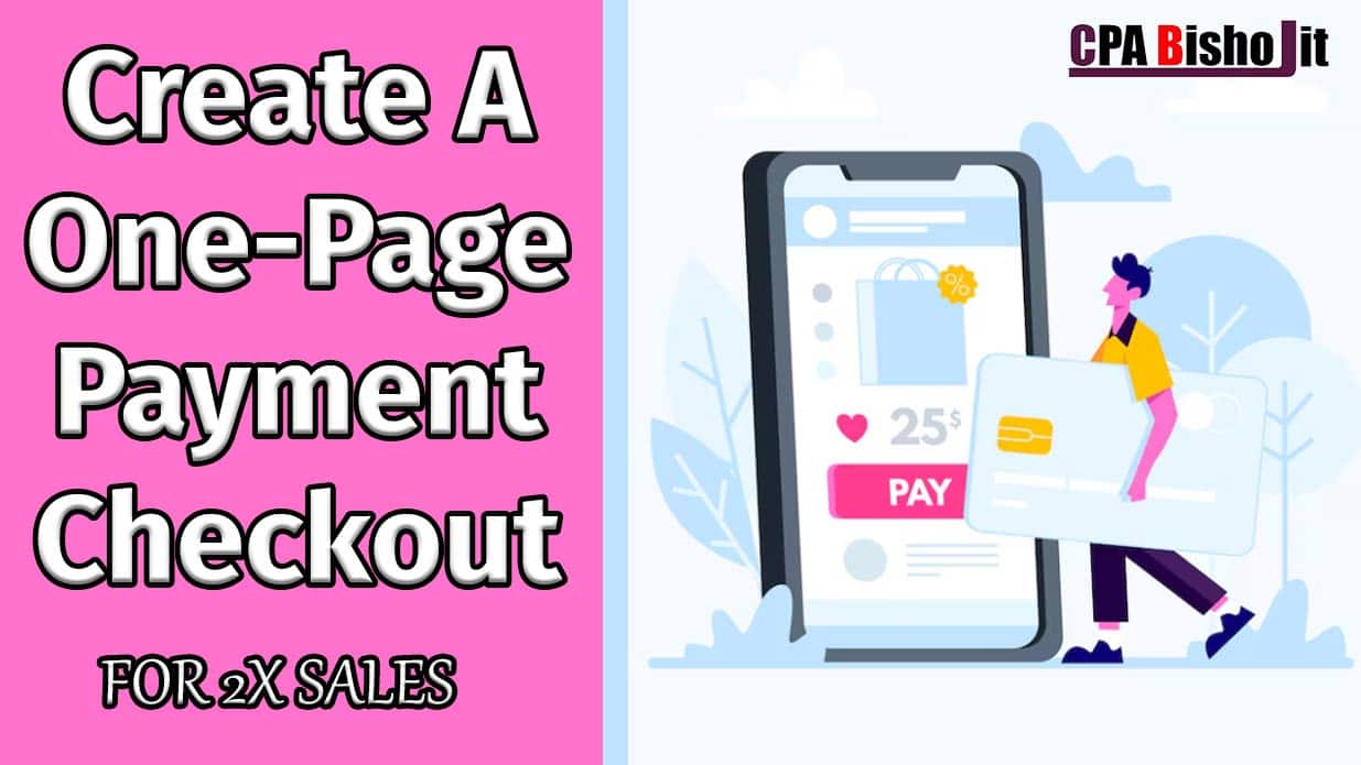 Create one page payments checkout
