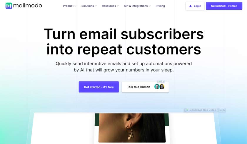 mailmodo email marketing softwires