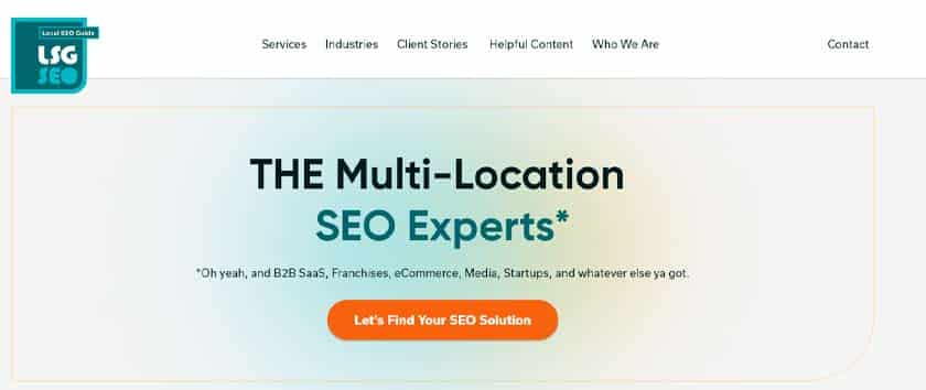 LSG SEO on page seo services