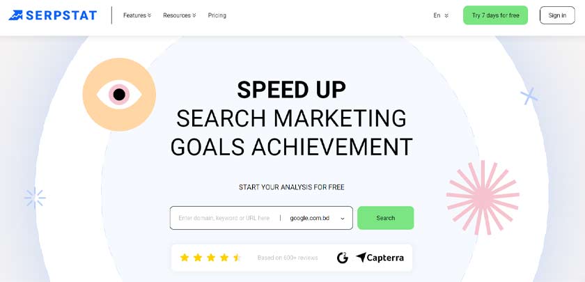 Serpstat all in one seo