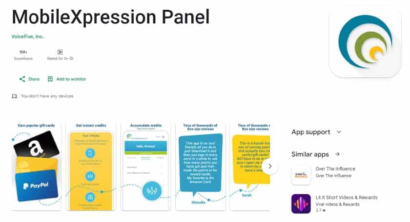 mobilexpression-app