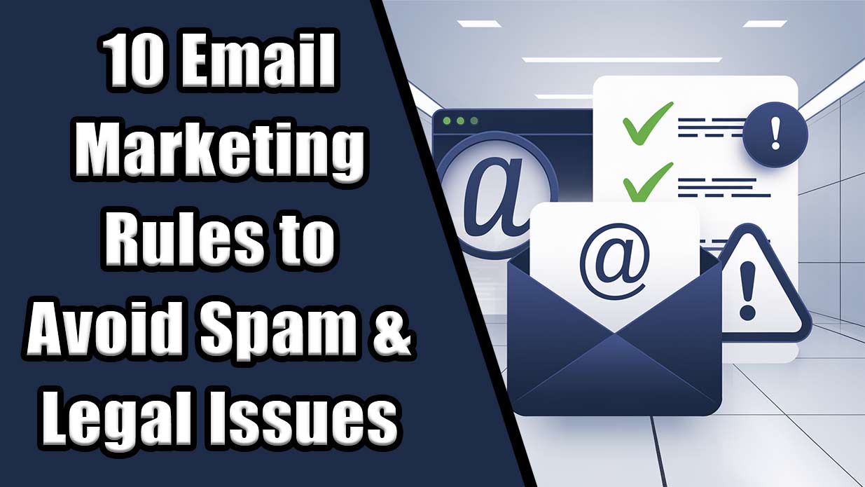 10 Email Marketing Rules to Avoid Spam & Legal Issues