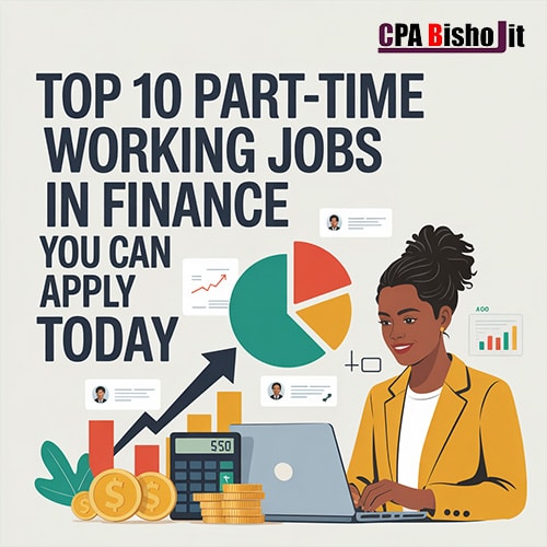 Part-time working jobs in finance